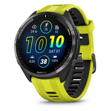 Garmin Forerunner 965 grigio cinturino giallo/nero