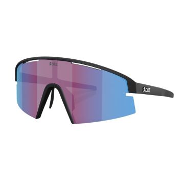 Occhiali Bliz P006 nero opaco lente nano optics viola/blu multi