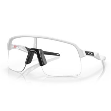 Occhiali Oakley Sutro lite bianco opaco lenti fotocromatiche