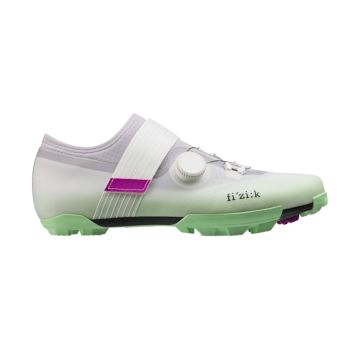 Scarpe Fizik Ferox carbon 2 grigio chiaro/verde menta