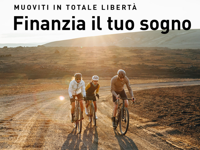 Il sogno Specialized è ora a portata di mano: Finanzia il tuo sogno