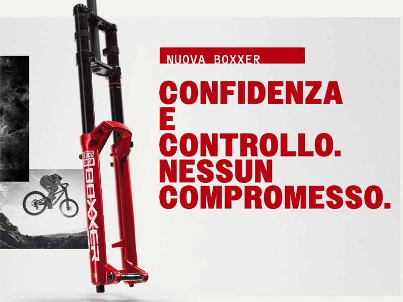 Nuova Rockshox Boxxer - Steli da 38 mm, Nuova cartuccia e Nuova Idraulica!